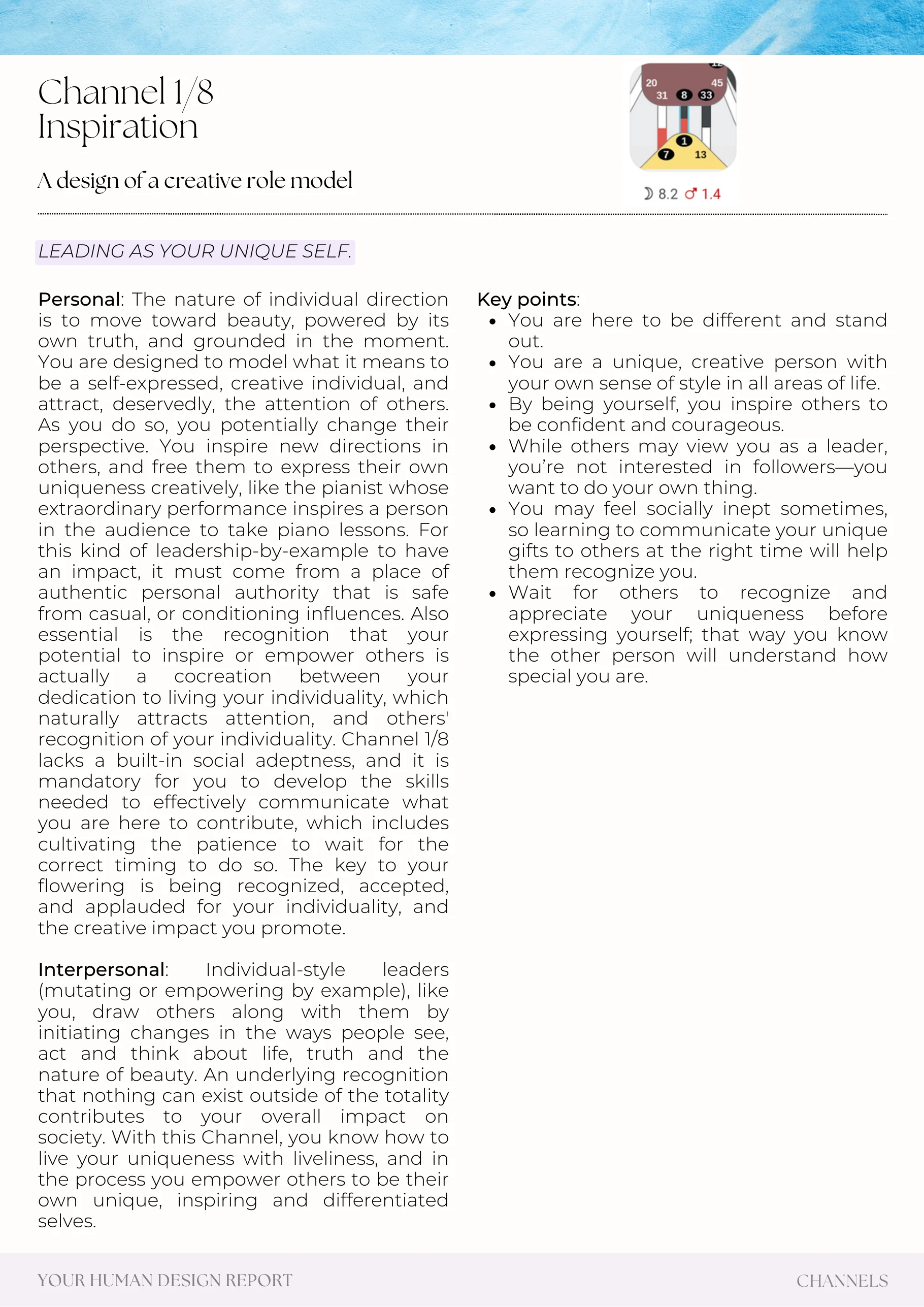 Example report page 55