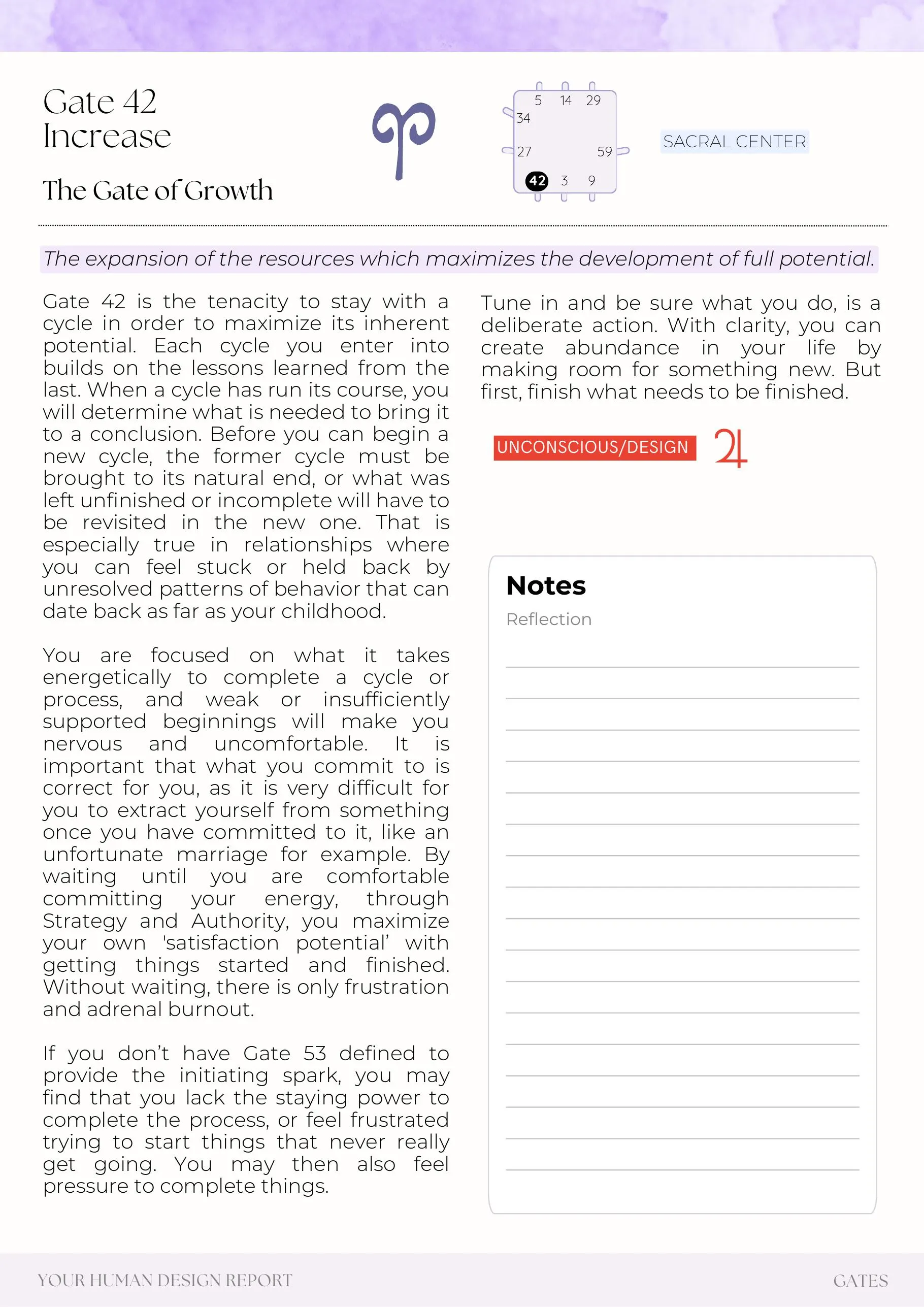 Example report page 81