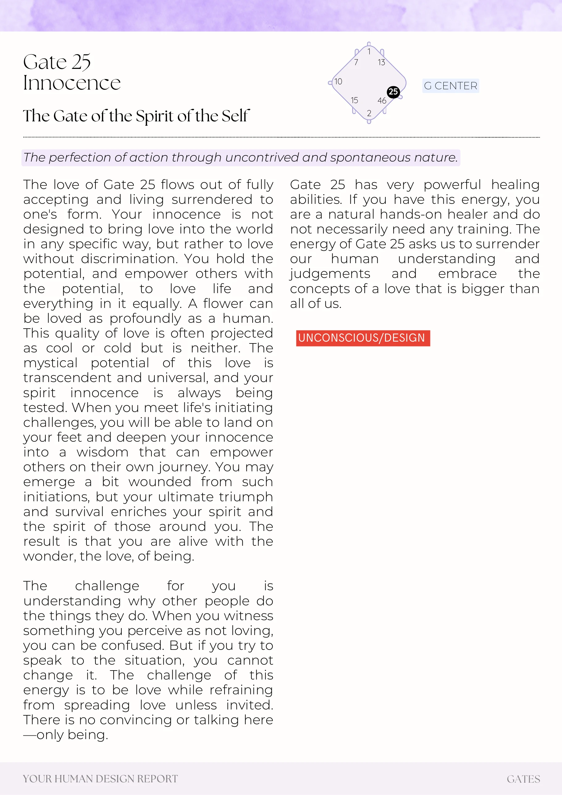 Example report page 73
