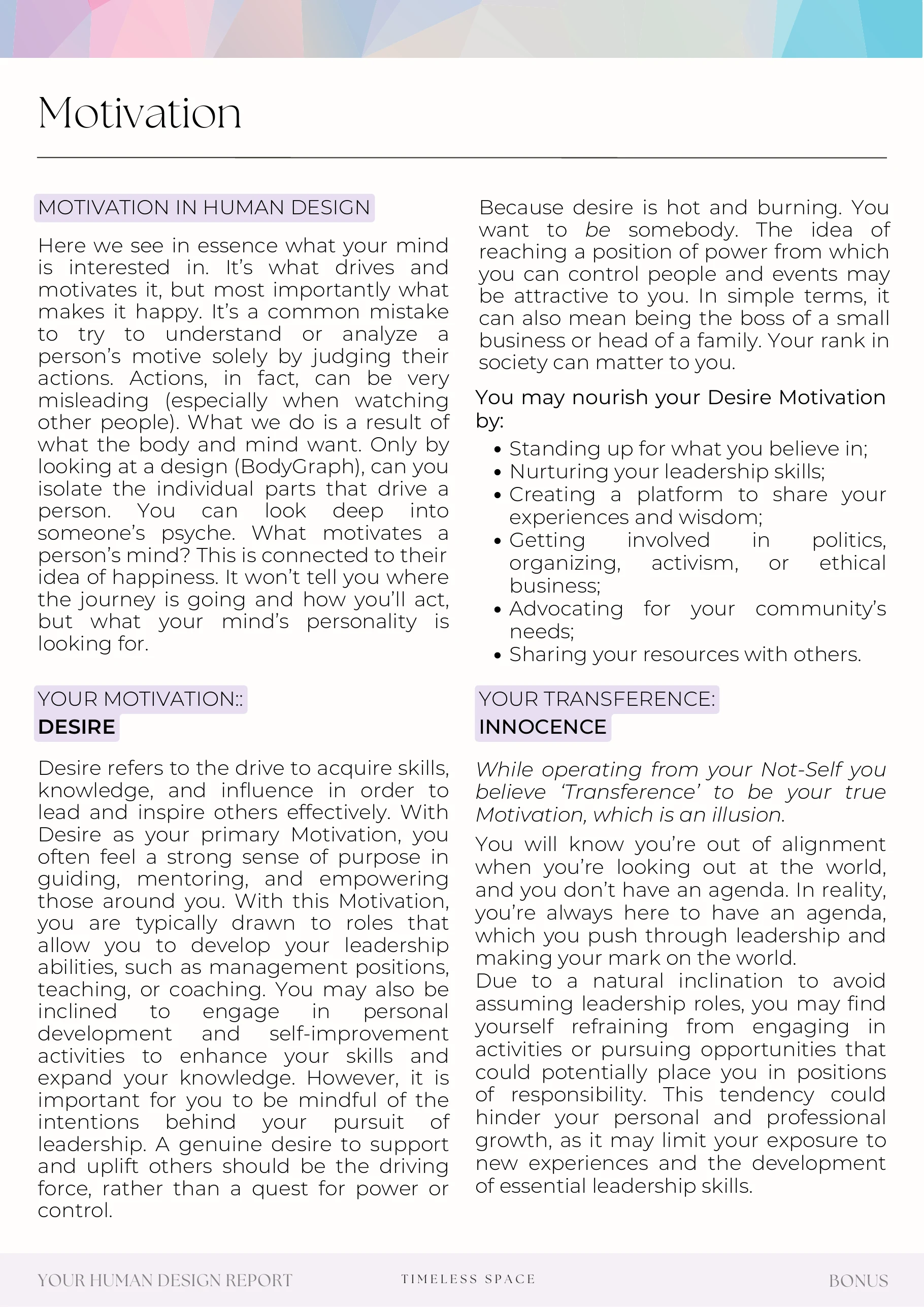 Example report page 94