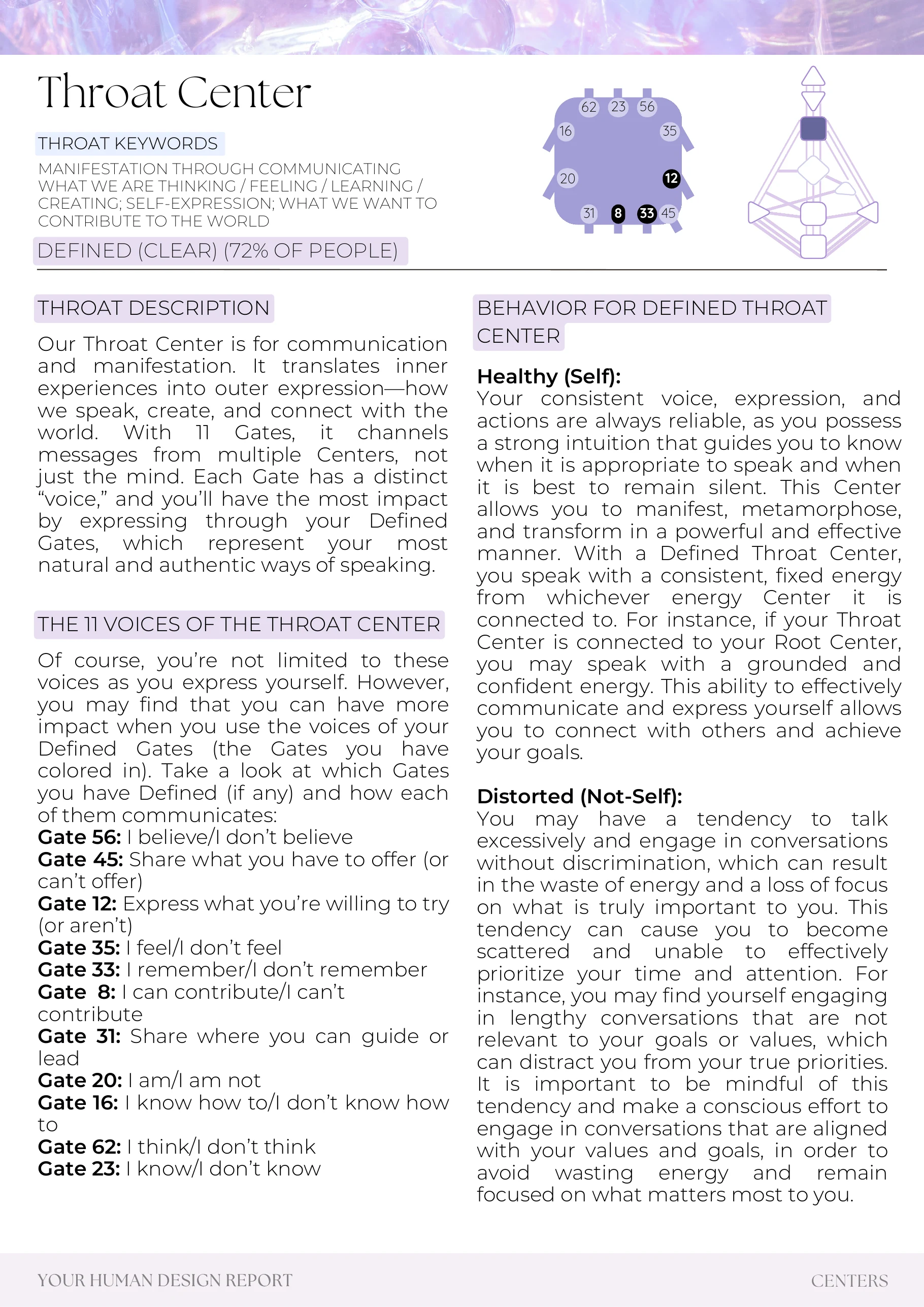 Example report page 39