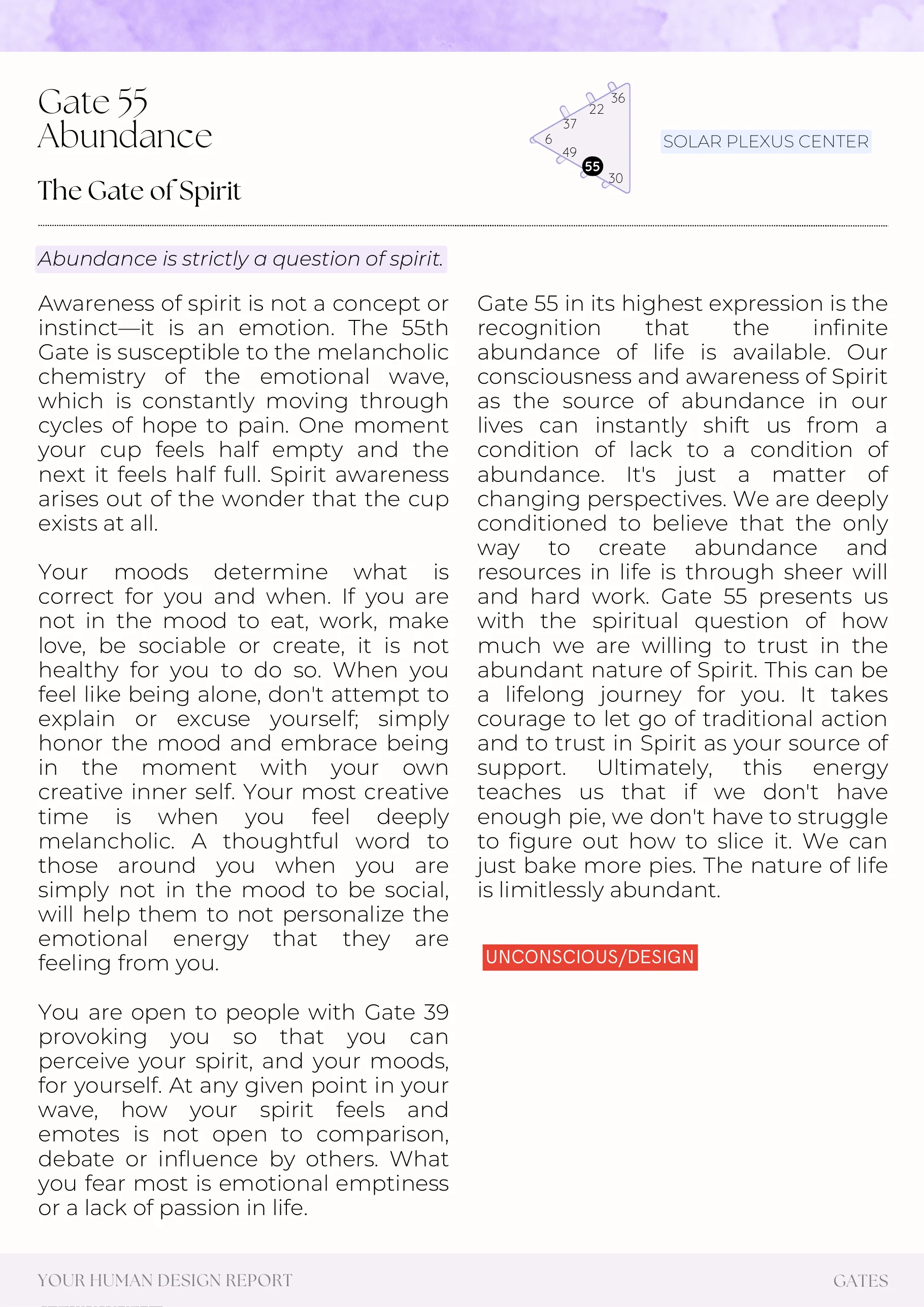 Example report page 74