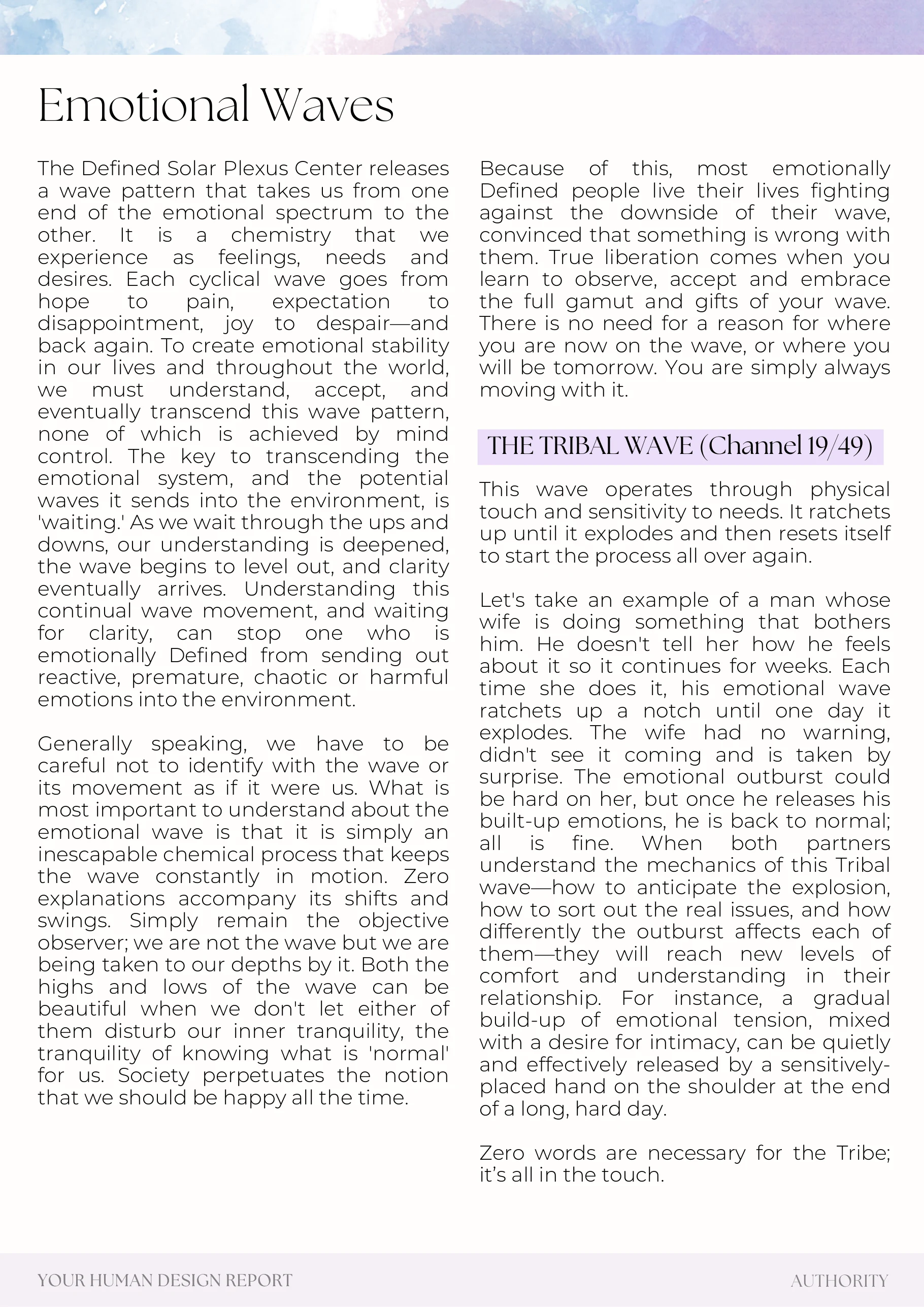 Example report page 31
