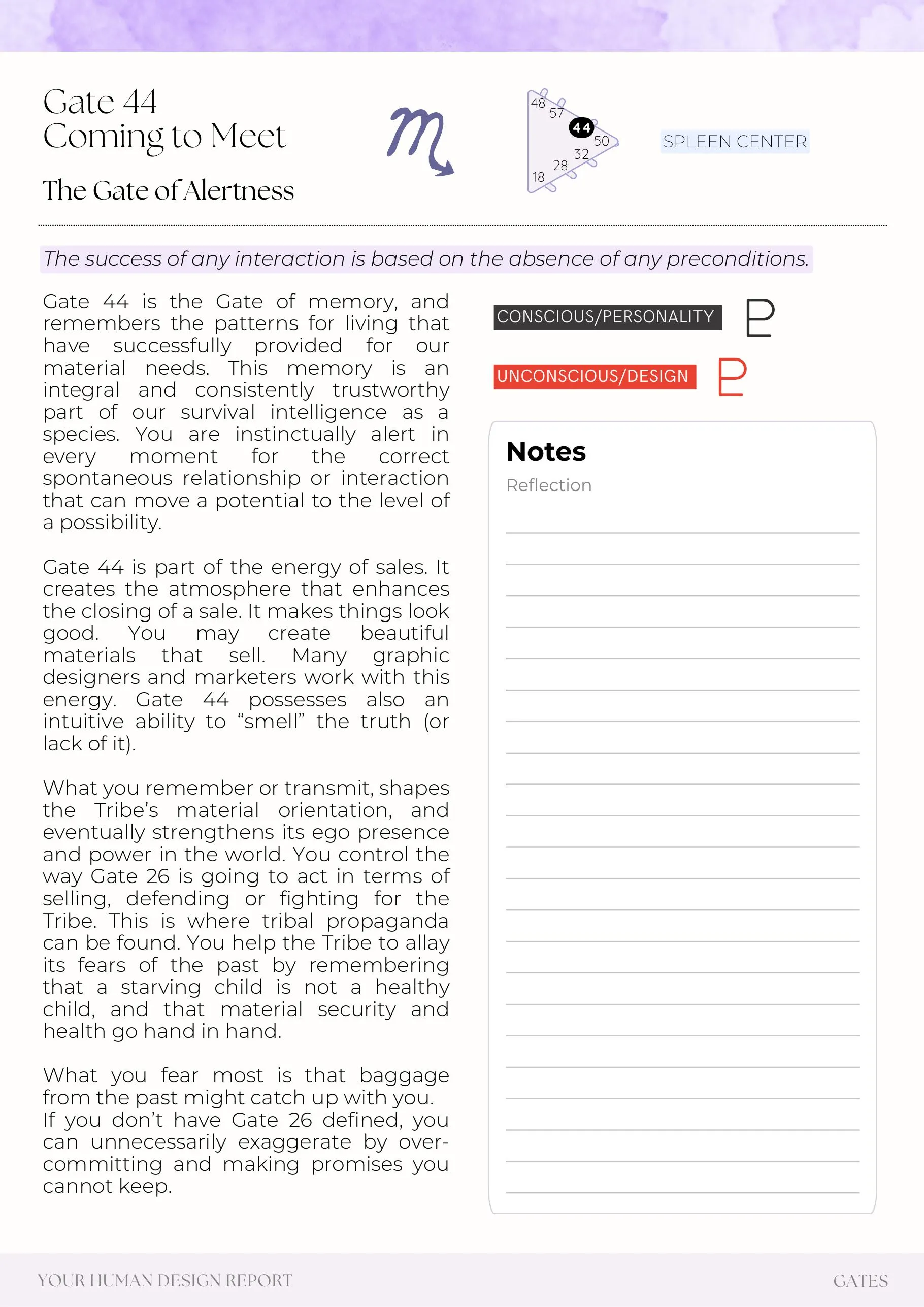 Example report page 73