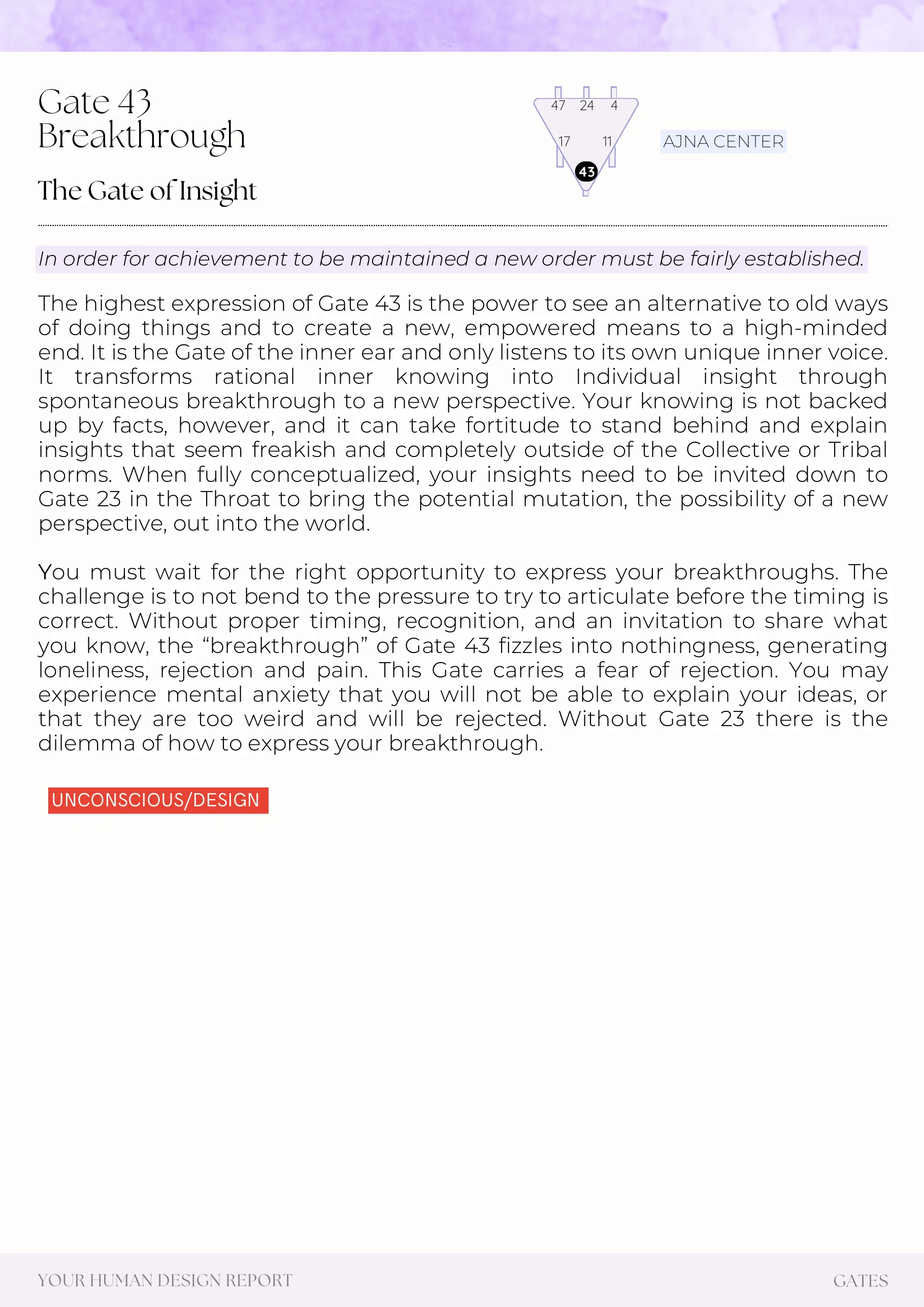 Example report page 81