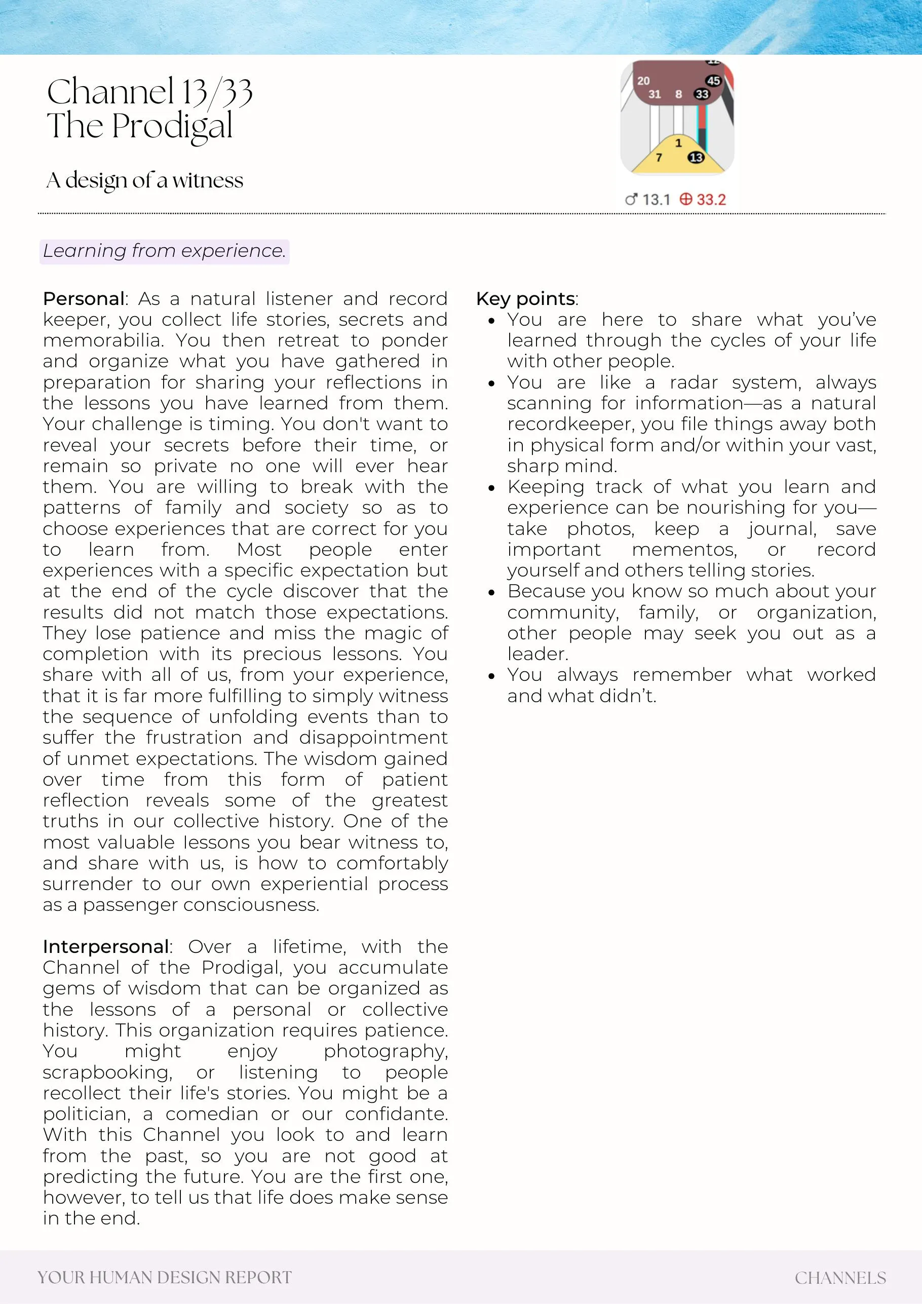 Example report page 56