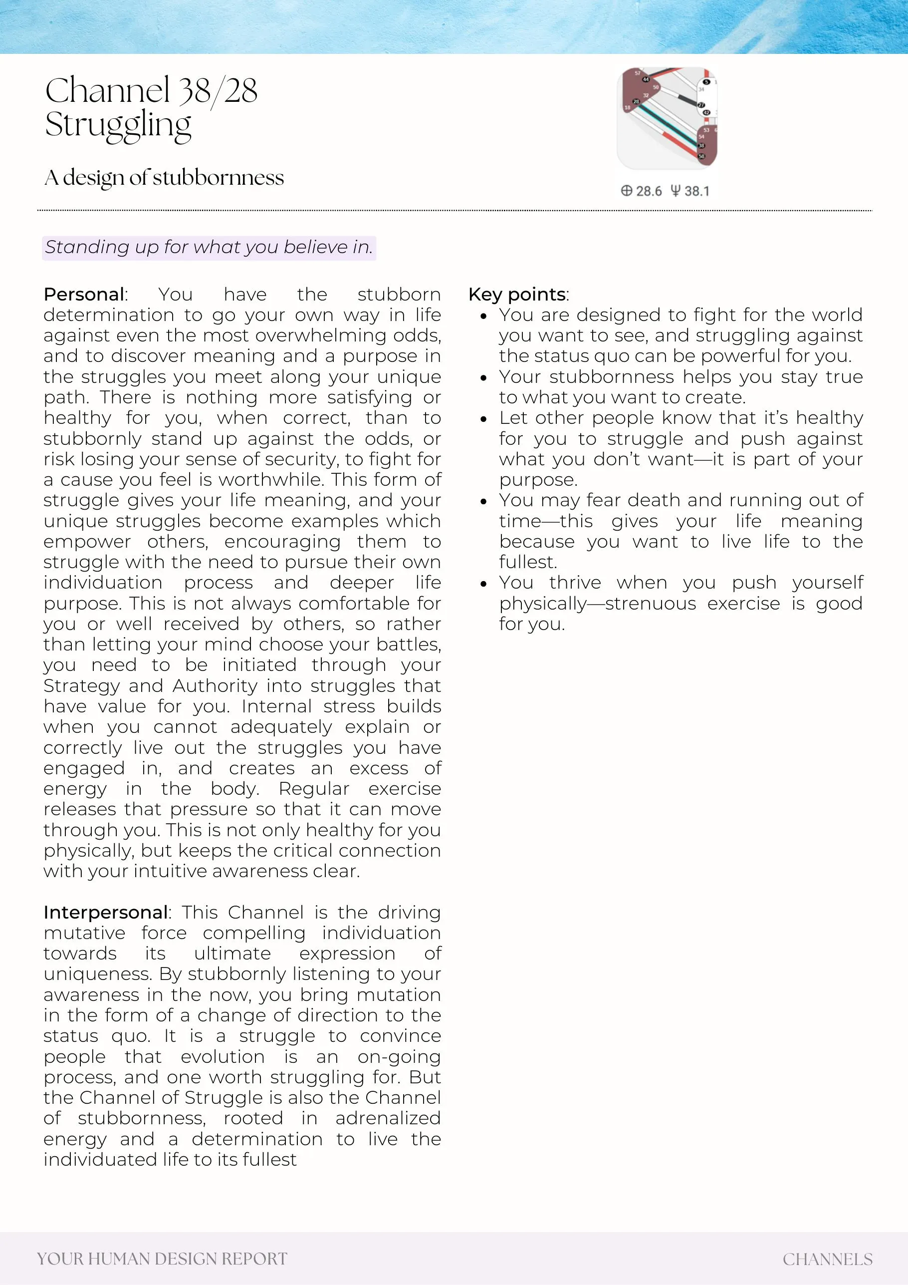 Example report page 57