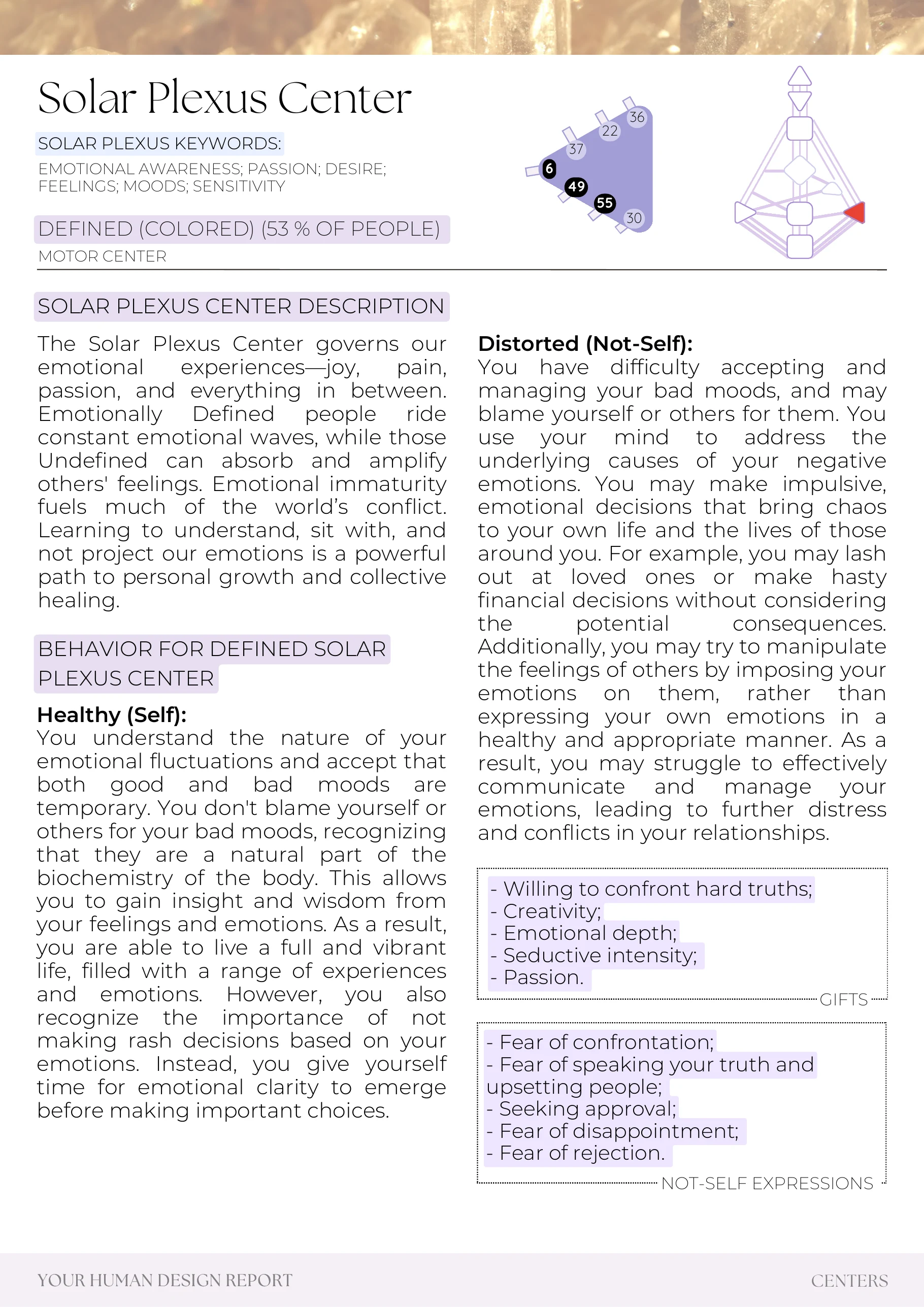 Example report page 43