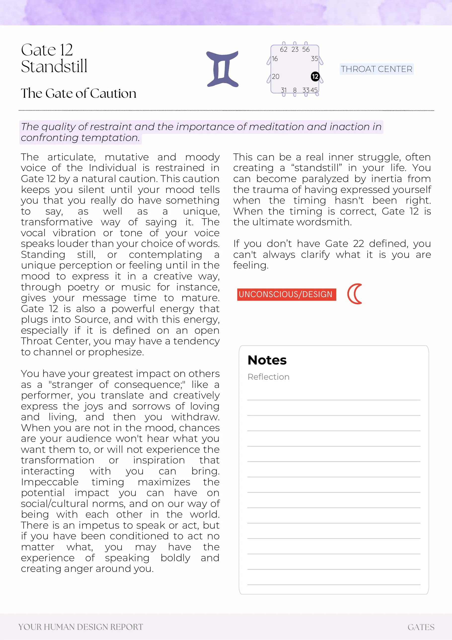 Example report page 76