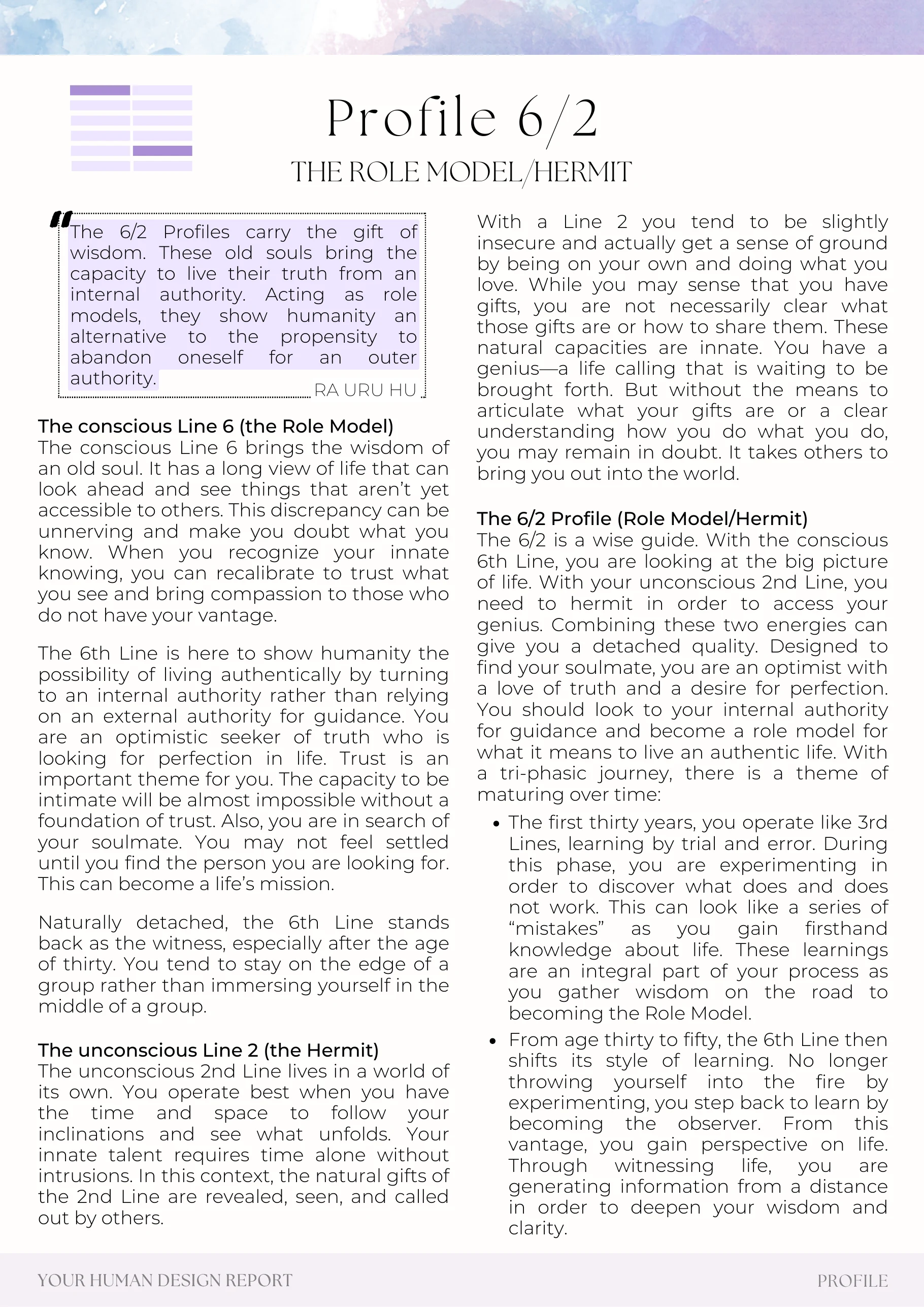 Example report page 12