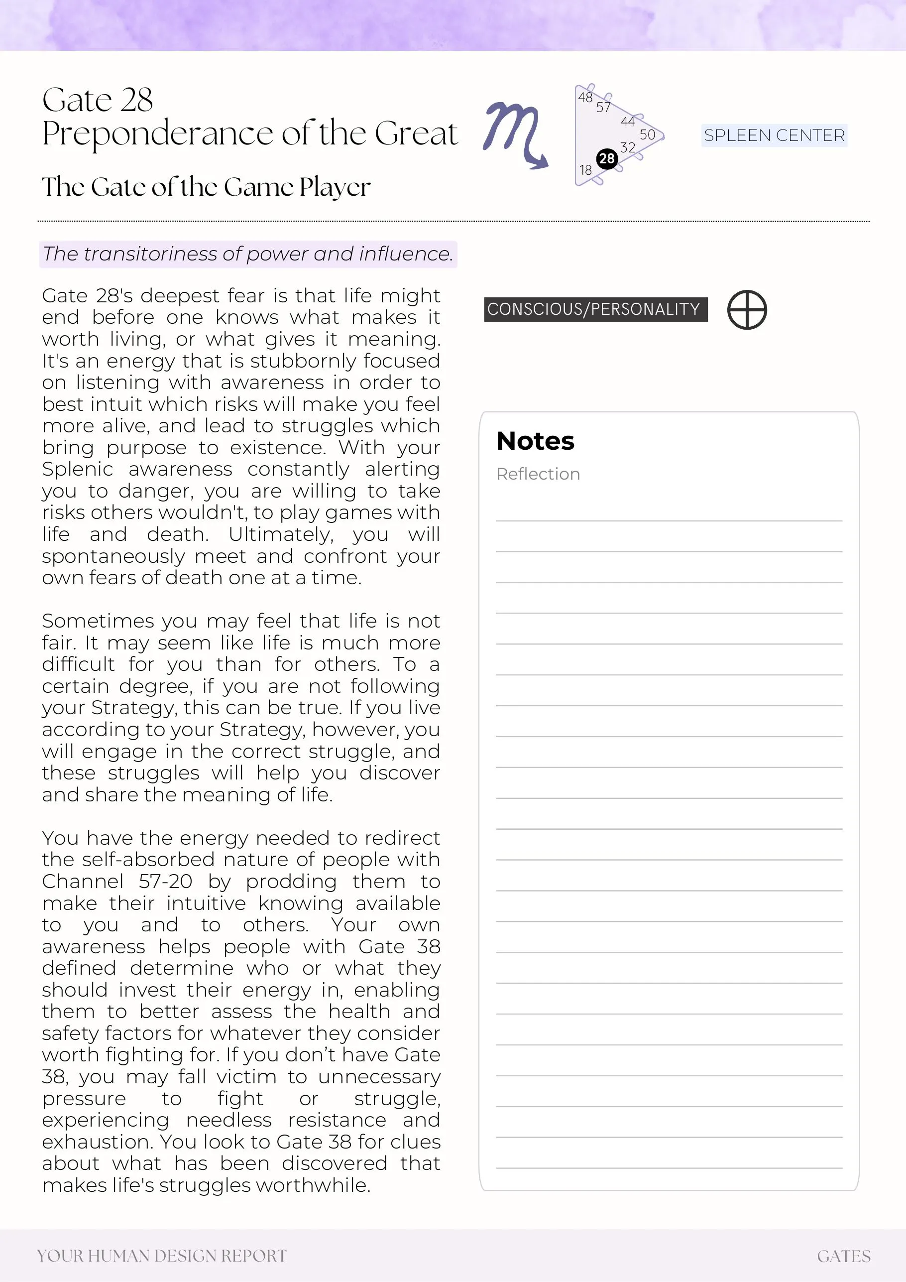 Example report page 63