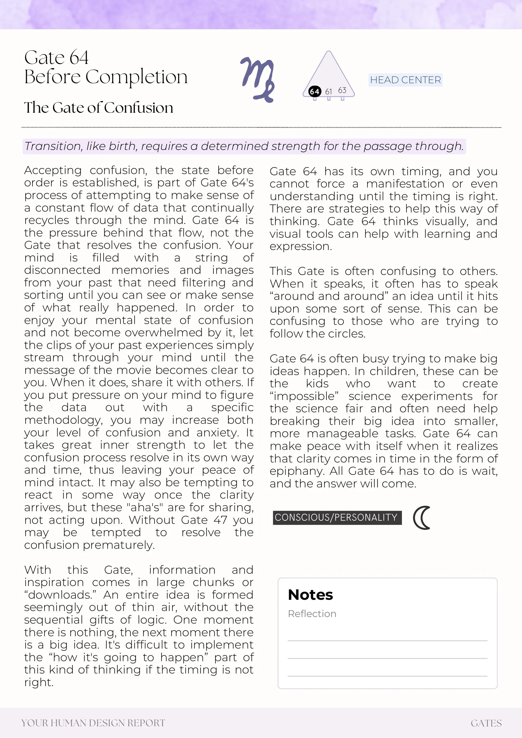 Example report page 64