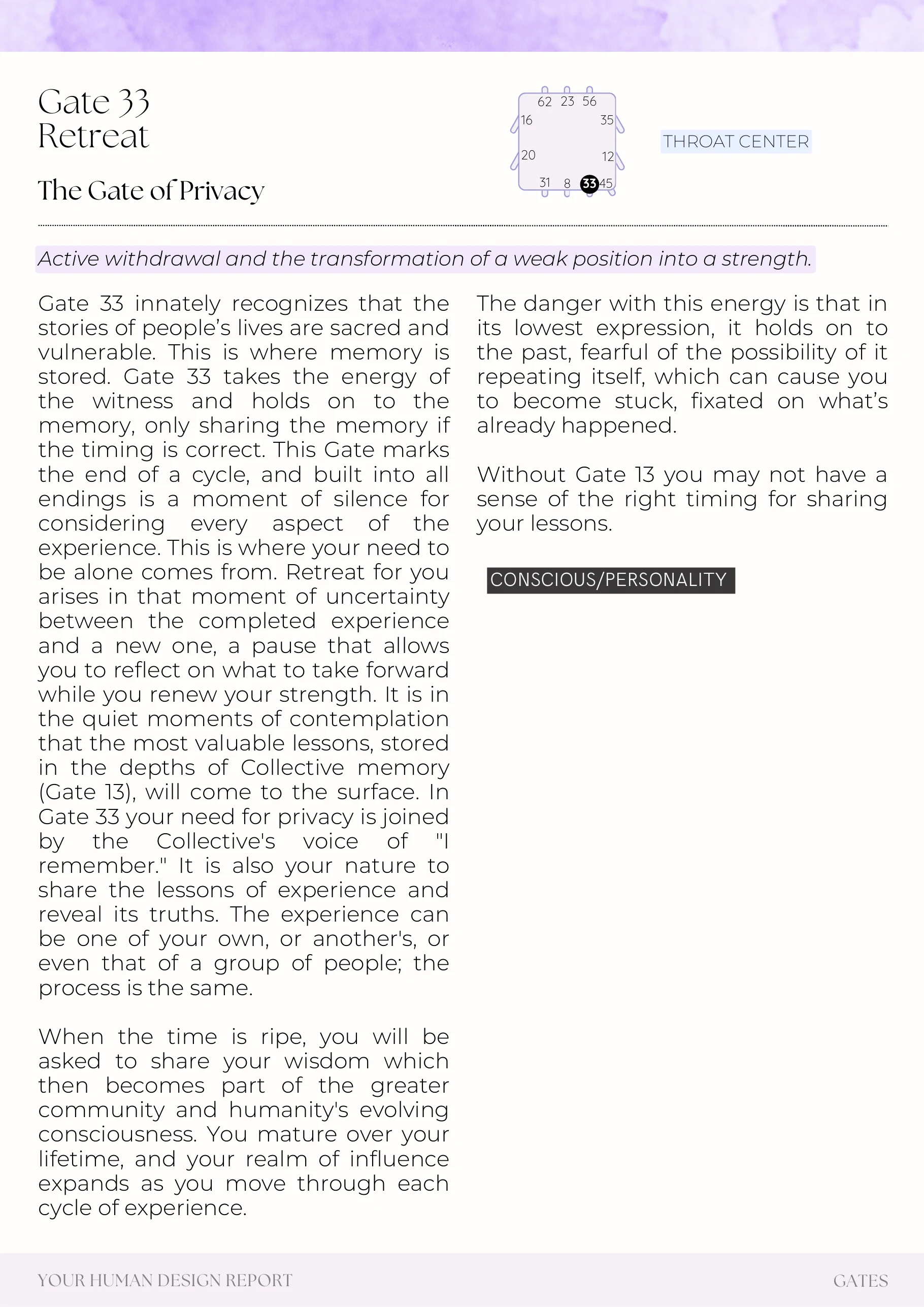 Example report page 64