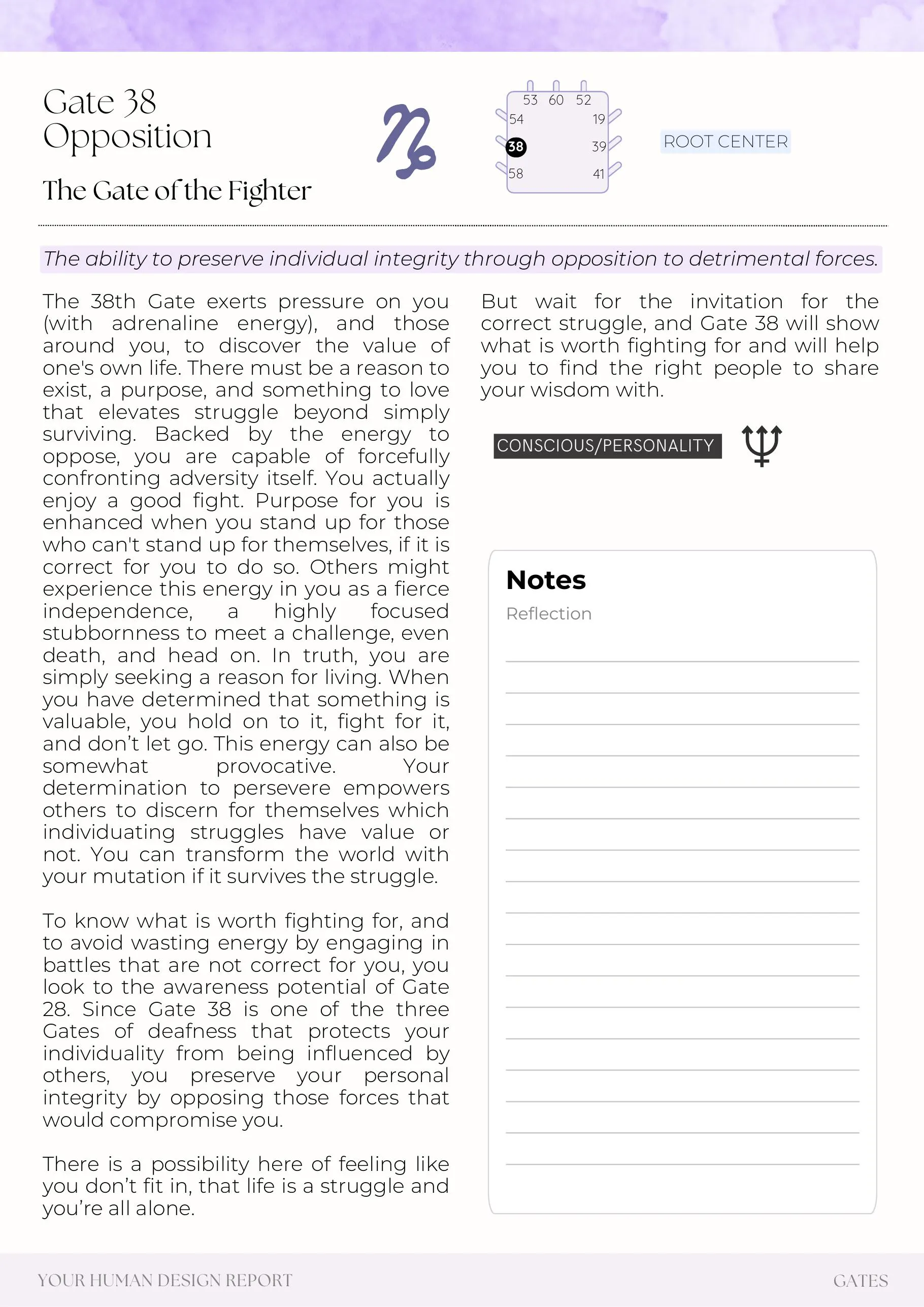 Example report page 72