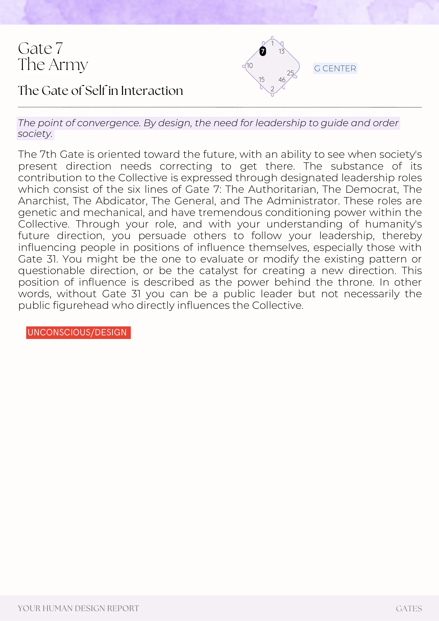 Example report page 78
