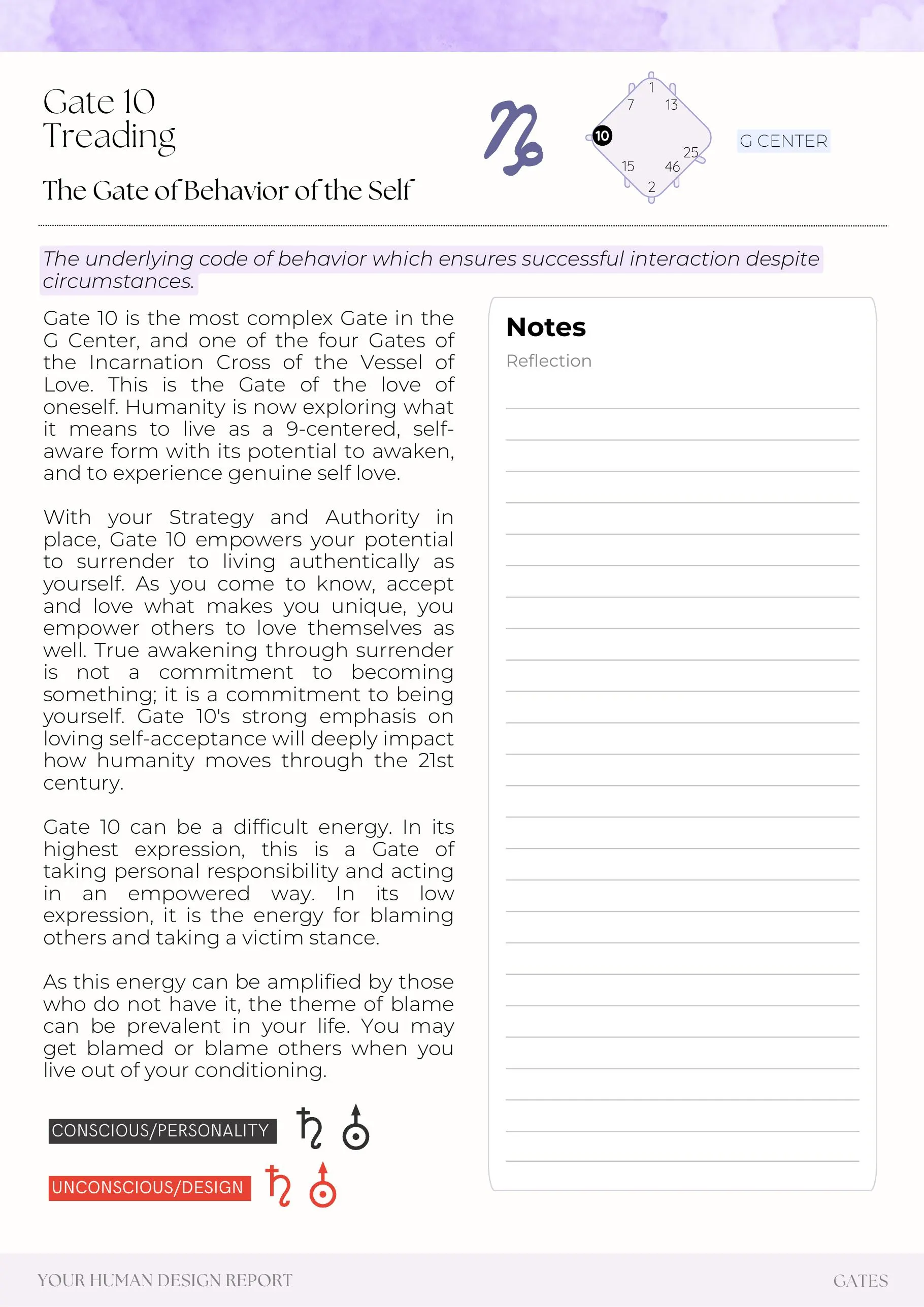 Example report page 71