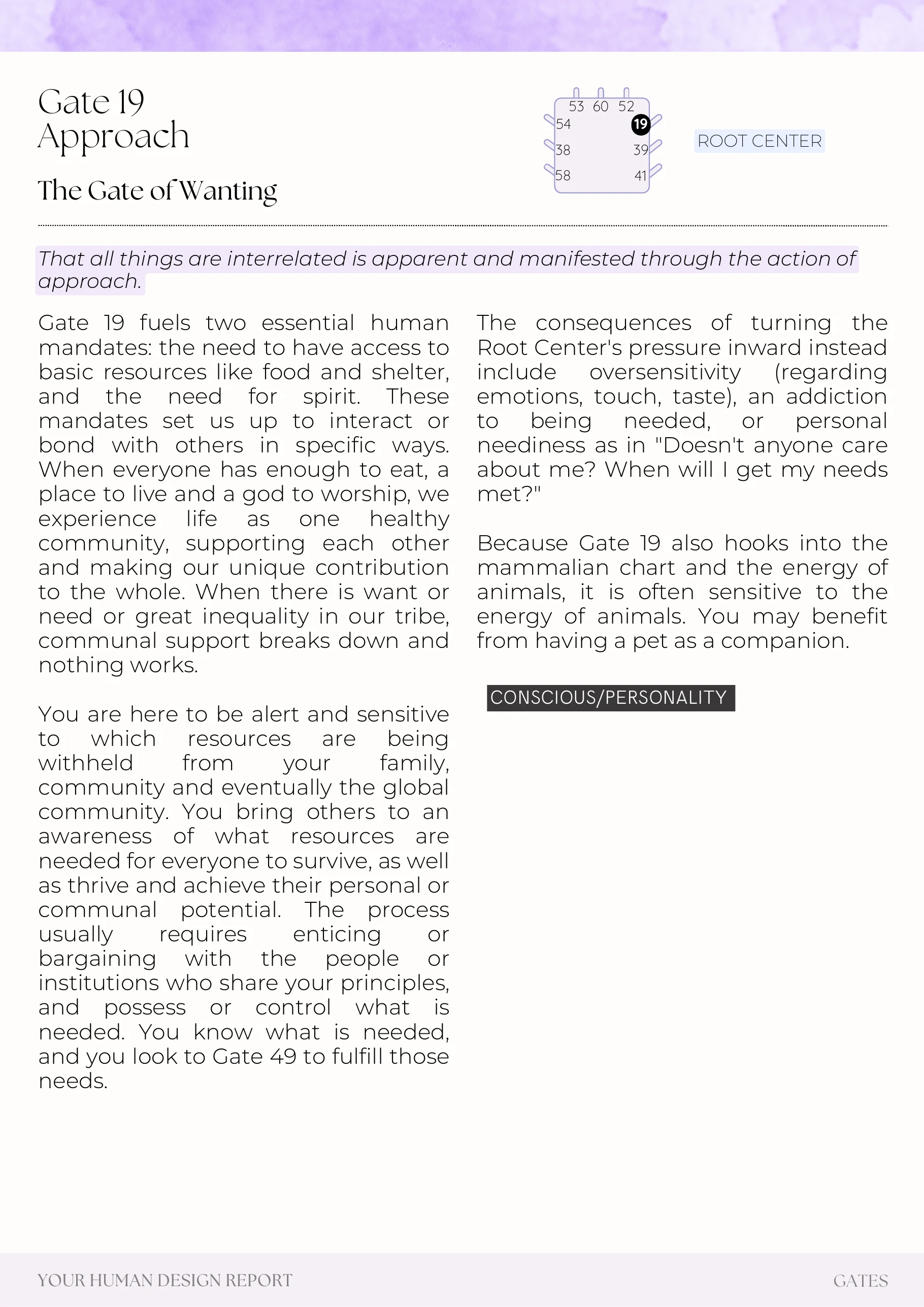 Example report page 65