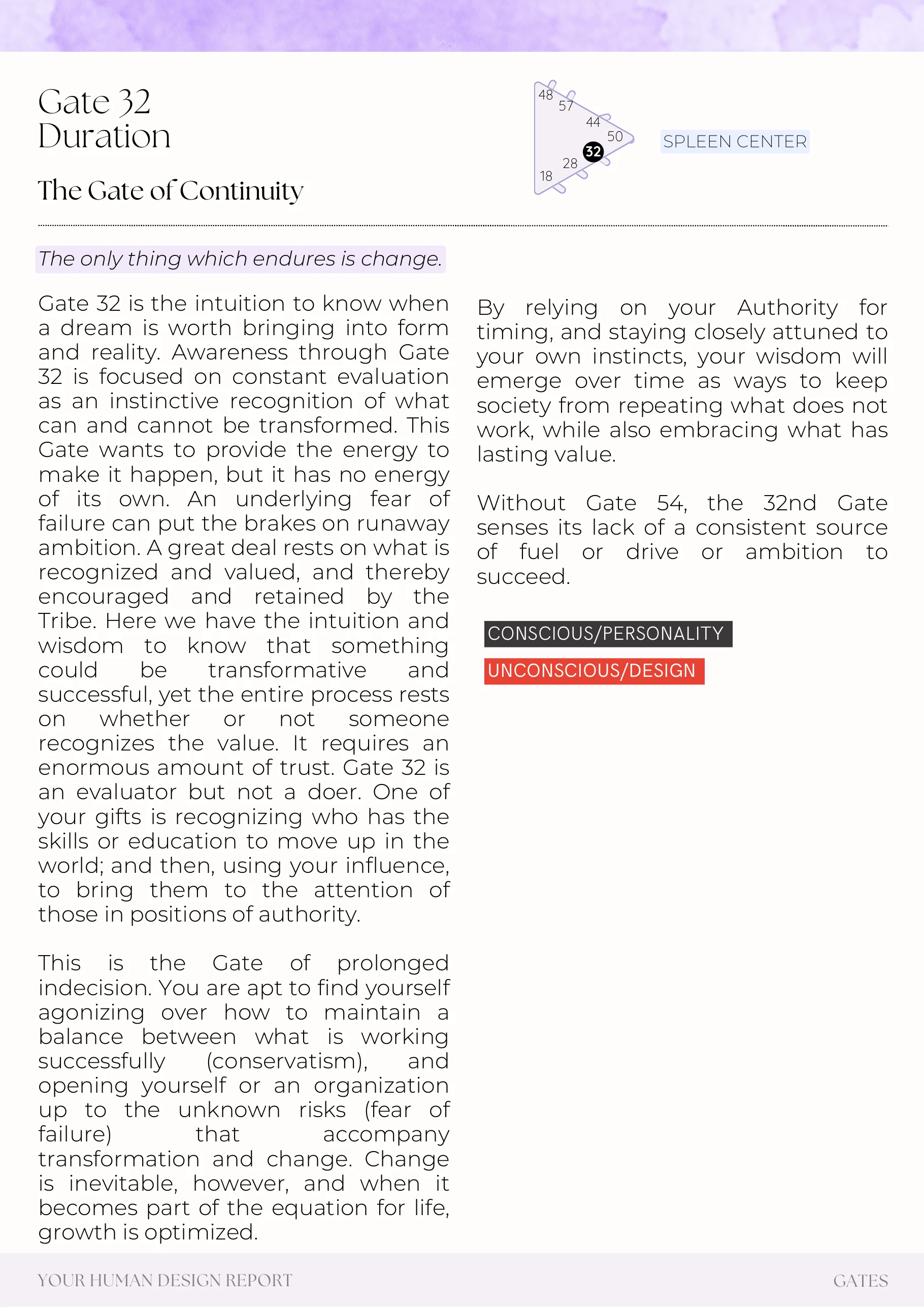 Example report page 71